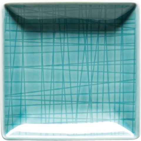 ROSENTHAL - Mesh Aqua - Schaal vierkant 10 cm