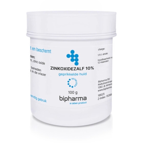 2x Bipharma Zinkoxidezalf 10% 100 gr