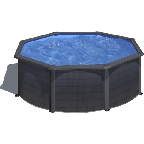 Gre Stalen Kea zwembad set - 460 x 120 cm - Gré