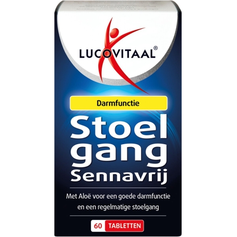 Gratis Verzending: 3x Lucovitaal Stoelgang Sennavrij 60 tabletten