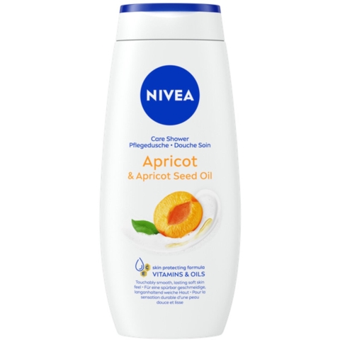 3x NIVEA Soft Care Douchegel Apricot en Apricot Seed Oil 250 ml