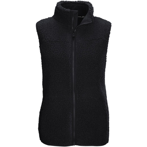 Killtec KOW 7 sherpa fleece bodywarmer dames zwart, L
