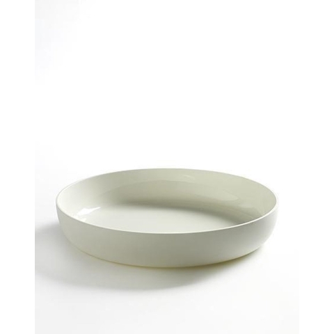 SERAX - Base - Diep bord L 20cm H4,5cm mat wit