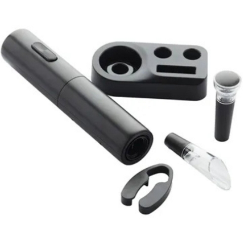 POINT-VIRGULE - Bar & Cocktail - Wijnset 5-dlg zwart