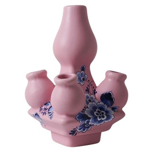 HEINEN - Stapelgekte - Top roze met bloem