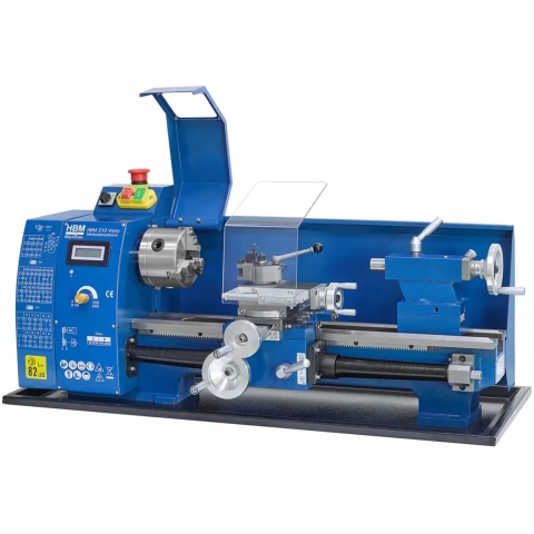 HBM 230V Vario metaaldraaibank met A0 snelwisselhouder