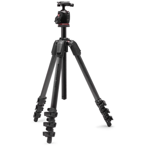 Manfrotto 055XPRO AS carbon fibre tripod kit with Ball Head