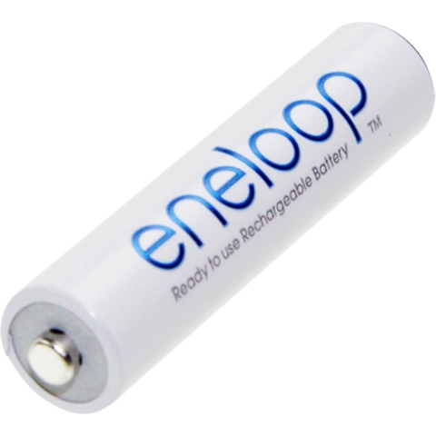 Sanyo eneloop batterij AAA HR-4UTGA 800 mAh 4er + AccuCell Box AAA (NIEUW Panasonic, voorheen Sanyo)