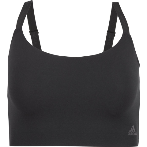 Adidas Scoop Lounge Bra - Sport - Innovatieve ribstof - Zwart