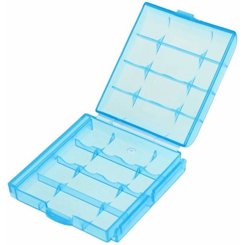 Sanyo Eneloop HR-3UTGB blisterverpakking met 4 AA eneloops en 1x AccuCell opbergdoos