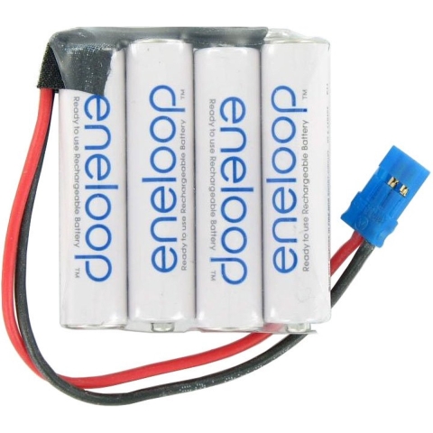 Ontvanger Sanyo Eneloop AAA 4-serie 4.8 / 800 Graupner