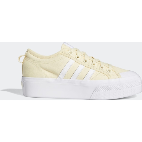adidas Nizza Platform W - Dames Sneakers - Maat 39 1/3 - Geel (2021)
