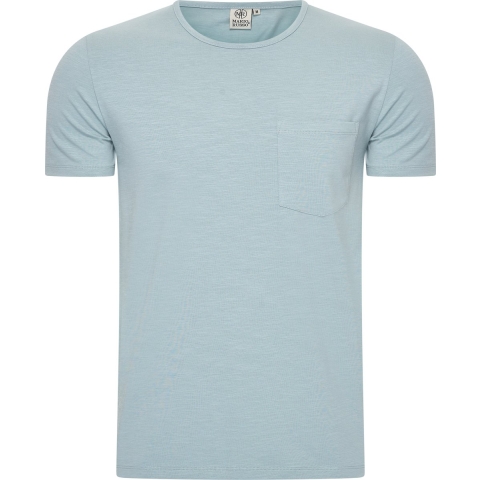 Mario Russo T-shirt - T-shirts Heren - Katoen - L- Arona