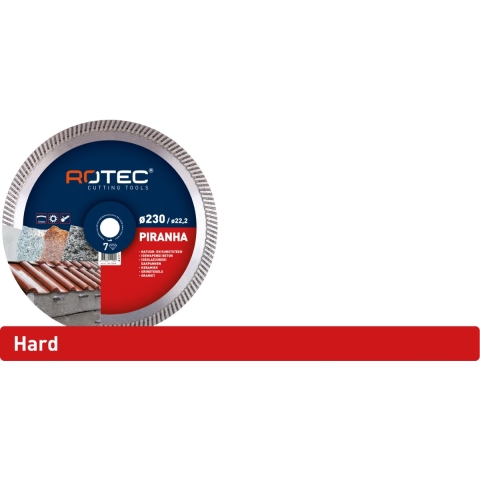 Rotec Diamantzaagblad 'Piranha 7' | Ø350x3,2xØ25,4 - 709.3504R