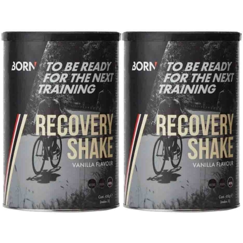 2x Born Shake Recovery Supple Vanilla 450 gr