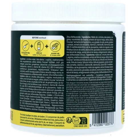 2x The Green Athlete Pre-Workout 345 gr