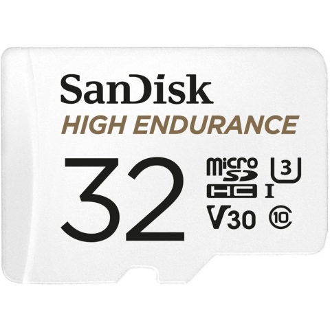 SanDisk microSD 32 GB High Endurance geheugenkaart