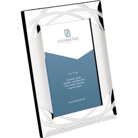 Zilverstad 7637233 Wissellijst Papierformaat: 13 x 18 cm Zilver