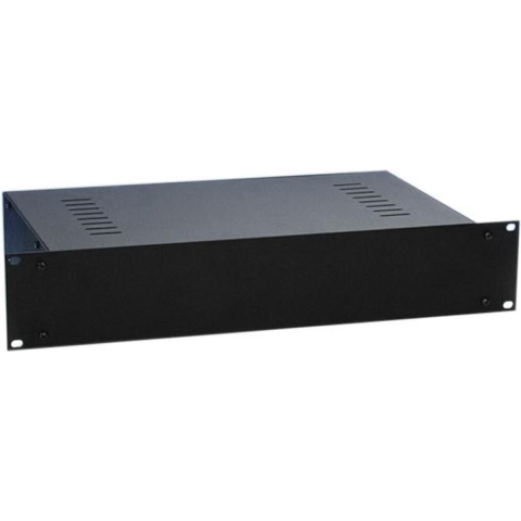 Adam Hall 87408 V 19 inch rackbehuizing 2 HE Staal