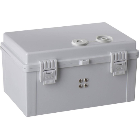 TRU COMPONENTS TC-PSC-20x30x16 Schakelkast 200 x 300 x 160 ABS Lichtgrijs 1 stuk(s)