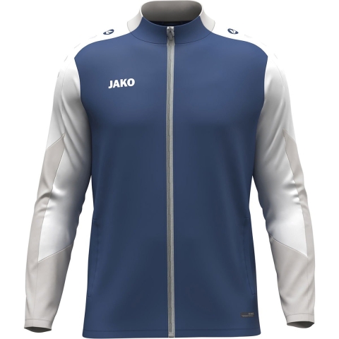 JAKO 9370 Polyestervest Dynamic - Nachtblauw/Wit/Lichtgrijs - M