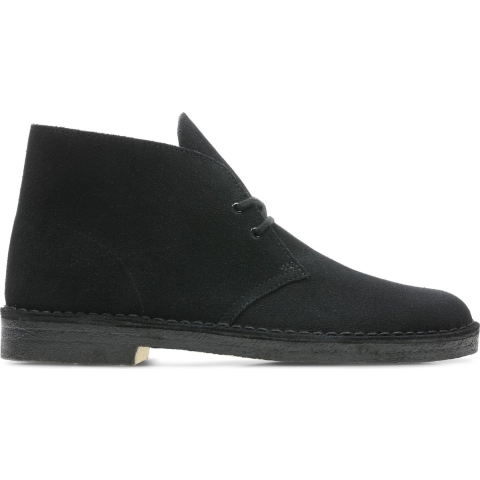 Clarks Originals Desert Suede Heren Zwart Laarzen