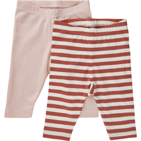 Minymo Leggings - 2-pack - Kloof Rose - Minymo - 62 - Leggings