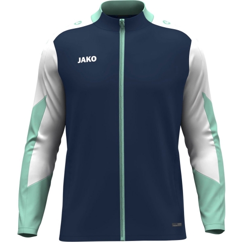 JAKO 9370K Polyestervest Dynamic Kids - Marine/Wit/Munt - 152