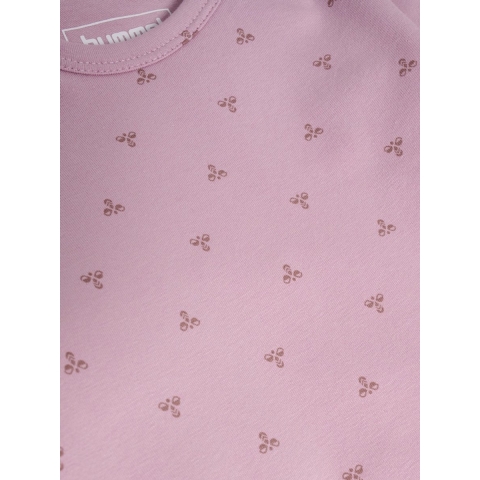 Baby romper met lange mouwen Hummel BEE AOP