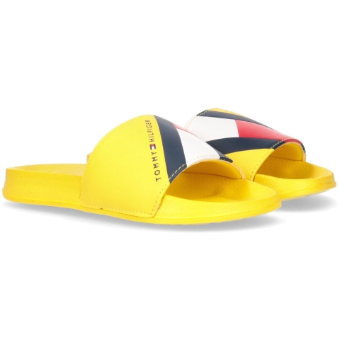 Kinderslippers met vlaggenprint Tommy Hilfiger