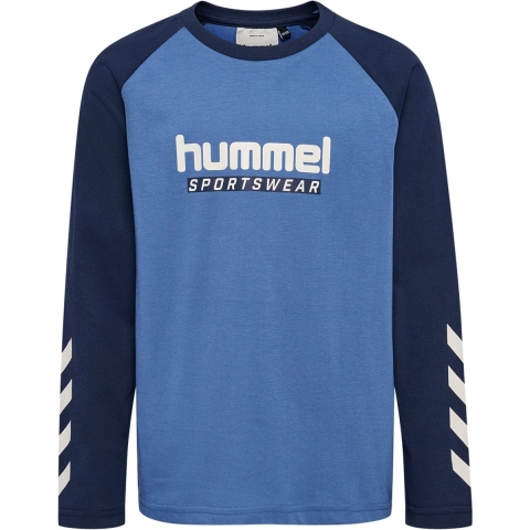 Hummel Blouse - hmlJr Logo - Nederlands Blue - Hummel - 11-12 jaar (146-152) - Shirts