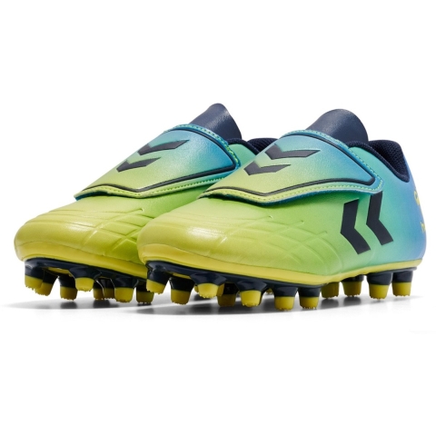 Hummel Voetbalschoenen - Hattrick MG Jr - Limeade - Hummel - 29 - Voetbalschoenen – Kunstgras