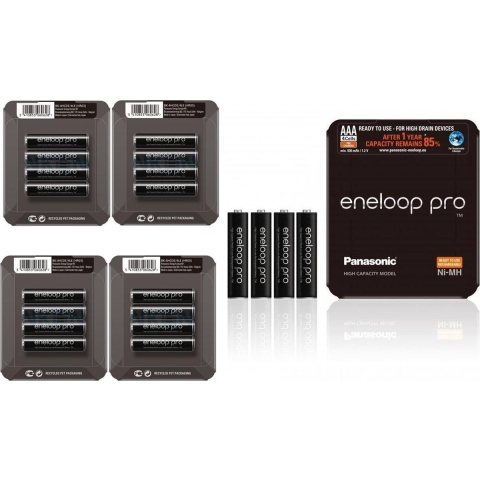 Voordeelpak 20 stuks Panasonic Eneloop Pro AAA batterijen 930mAh oplaadbaar