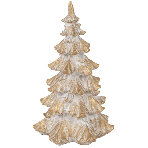 everlands kunstkerstboom Tabby M naturel Ø10xH17,5cm