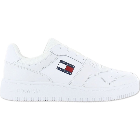 Tommy Hilfiger Jeans Retro Basket Heren Leren Sneakers