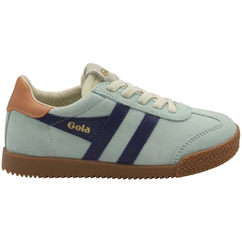 Kinder sneakers met veters in daim Gola Elan