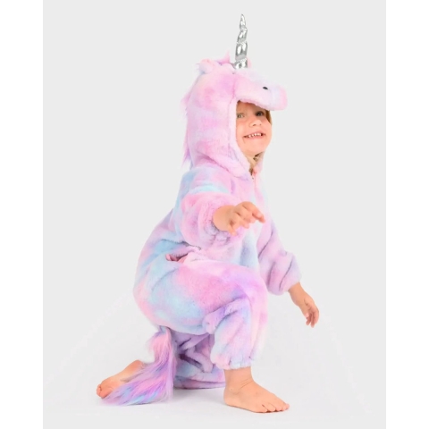Den Goda Fen Verkleedkleren - Unicorn - Rainbow - Den Goda Fen - 3-4 jaar (98-104) - Kostuum