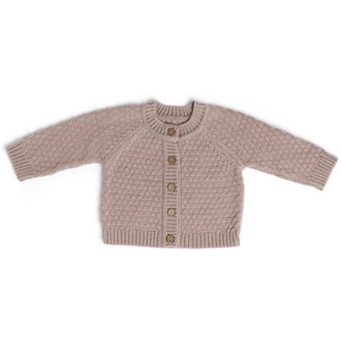 Smallstuff Cardigan - Wol - Powder - Smallstuff - 92/98 - Cardigan