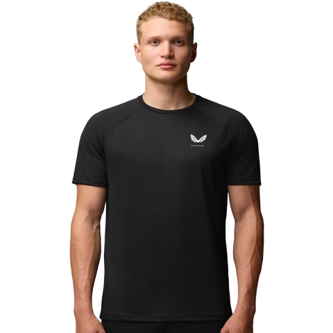 Castore Adapt Trainings T-Shirt Polyester Heren Zwart Activewear T-Shirts