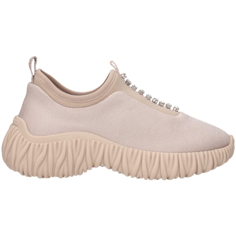 Slip On Sneakers met Strass Bies