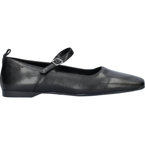 Vagabond Delia Leather Mary Jane Flats in zwart voor dames