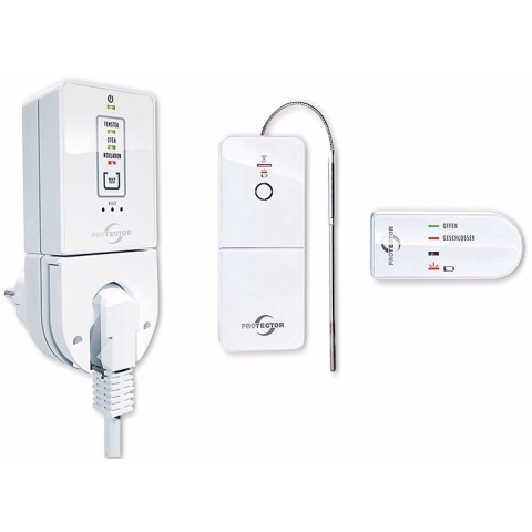 Protector Draadloze afzuigingsbesturing AS-7030 Comfort 1800 W Wit Certificaten (ventilatie): DIBt