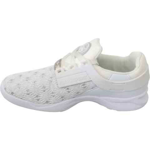 Vrouwen Wit Polyester Casual Sneakers Schoenen