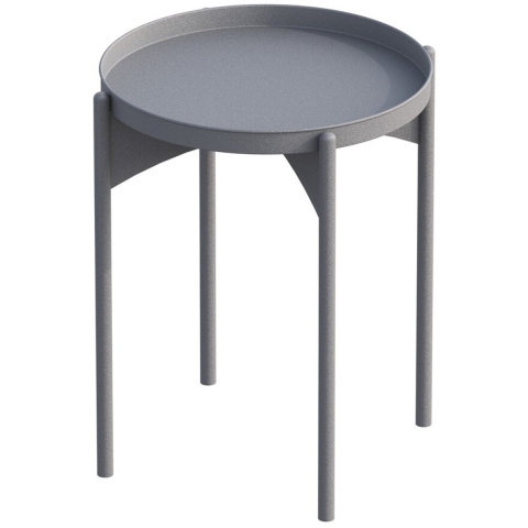 CaliCosy Bijzettafel met rond metalen blad h57 cm cole