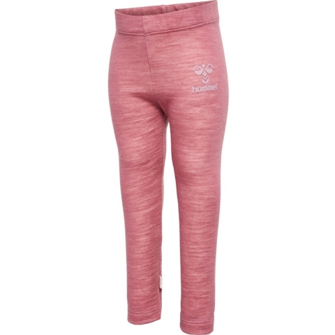 Hummel Leggings - Wol - hmlWolly - Decoratie Rose - Hummel - 68 - Leggings - Wol