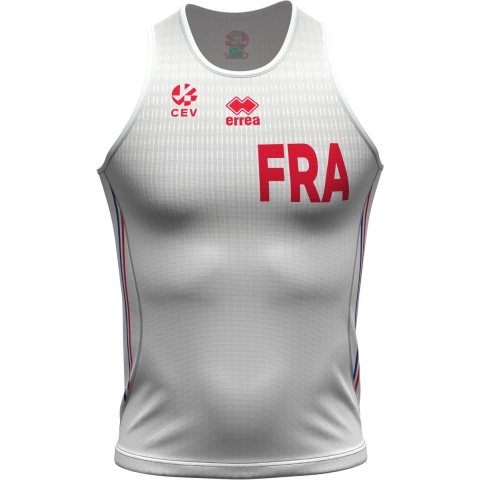 Buitenstrand volleybalshirt Frankrijk 2024/25