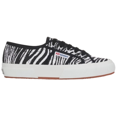 Damestrainers Superga 2750 Zebra Print