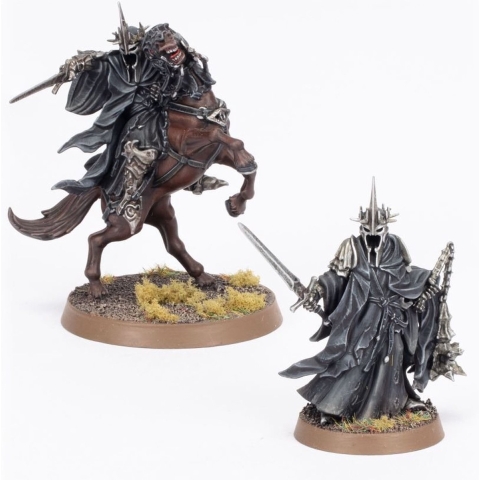 Set van 2 figuurtjes van 22 stuks - de tovenaar-koning van angmar Games Workshop Warhammer Middle Earth