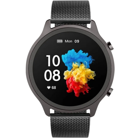 Horloge met verbinding in leer Garett Veronica