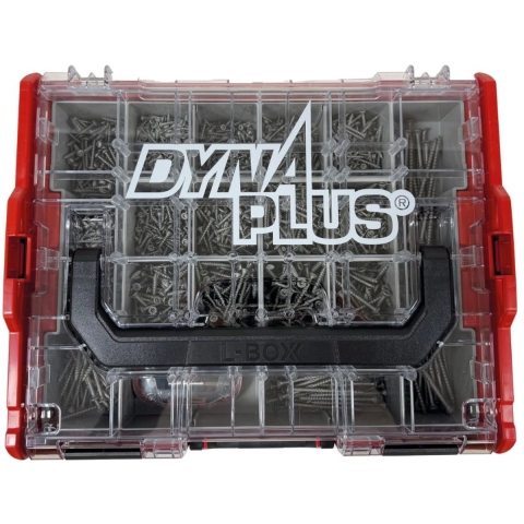 Dynaplus 0289.30.00010 2500-delige L-Boxx Assortimentskoffer - Outdoor - Verzinkt - Torx - Inclusief Bitset